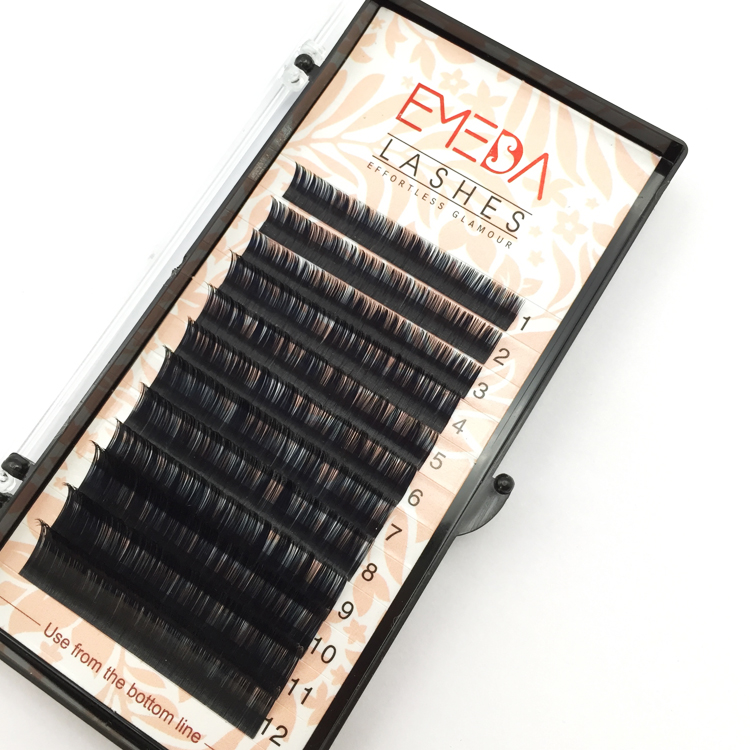 Free Sample for Korea PBT Fiber Russian Volume Eyelash Extension UK USA YY62